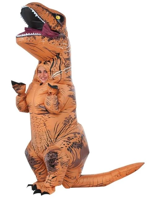 Disfraz De Dinosaurio T-Rex Inflable Infantil - Jurassic World 3 Disfraz De Dinosaurio T-Rex Inflable Infantil - Jurassic World