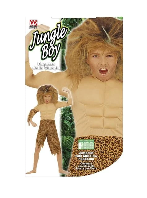 Disfraz De Tarzán De La Jungla Para Niño 5 Disfraz De Tarzán De La Jungla Para Niño - Imagen 3