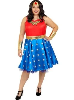Disfraz De Wonder Woman Clásico Talla Grande