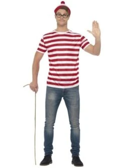 Disfraz Dónde Está Wally Para Hombre