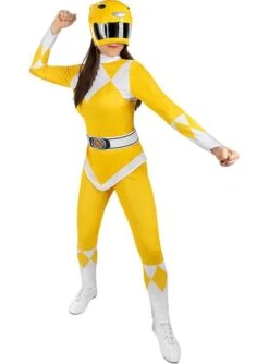 Disfraz Power Ranger Amarillo