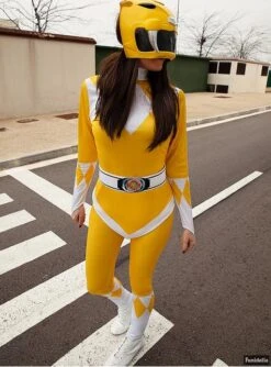 Disfraz Power Ranger Amarillo -Funidelia disfraz power ranger amarillo 4
