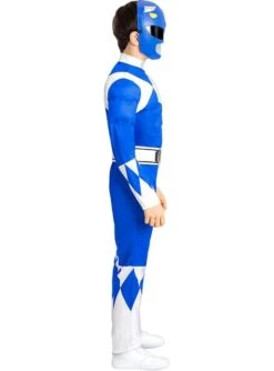 Disfraz Power Ranger Azul Para Niños -Funidelia disfraz power ranger azul para ninos 1 4