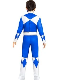 Disfraz Power Ranger Azul Para Niños -Funidelia disfraz power ranger azul para ninos 1 5