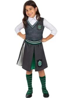 Falda De Slyhterin Para Niña - Harry Potter -Funidelia falda de slyhterin para nina harry potter 5