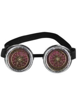 Gafas Steampunk Rosas