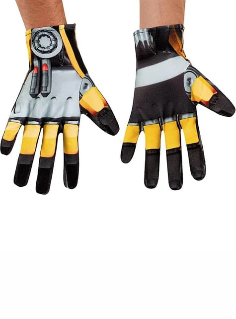 Guantes Bumblebee Transformers 4 La Era De La Extinción Para Adulto 3 Guantes Bumblebee Transformers 4 La Era De La Extinción Para Adulto