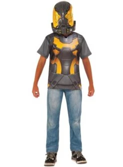 Kit Disfraz De Yellow Jacket Ant Man Para Niño