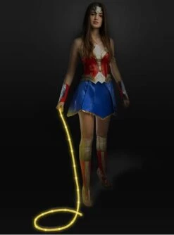 Látigo De Wonder Woman Luminoso -Funidelia latigo de wonder woman luminoso 4