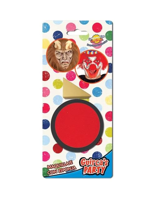 Maquillaje Rojo Con Esponja 3 Maquillaje Rojo Con Esponja