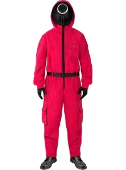 Máscara El Juego Del Calamar Círculo - Oficial Netflix -Funidelia mascara el juego del calamar circulo oficial netflix 1