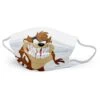 Mascarilla Demonio De Tazmania Para Adulto - Looney Tunes