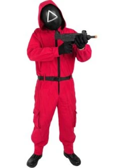 Mono El Juego Del Calamar Oficial Netflix Para Adulto -Funidelia mono el juego del calamar oficial netflix para adulto 2