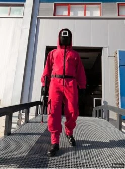 Mono El Juego Del Calamar Oficial Netflix Para Adulto -Funidelia mono el juego del calamar oficial netflix para adulto 4