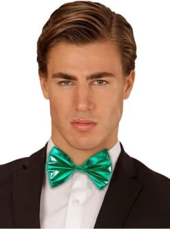 Pajarita Verde Brillante Para Adulto -Funidelia pajarita verde brillante para adulto 1