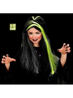 Peluca Bruja Niña -Funidelia peluca bruja nina 1