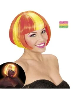 Peluca Con La Bandera De España Para Mujer -Funidelia peluca con la bandera de espana para mujer 2