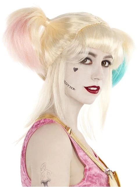Peluca De Harley Quinn - Birds Of Prey 7 Peluca De Harley Quinn - Birds Of Prey - Imagen 5