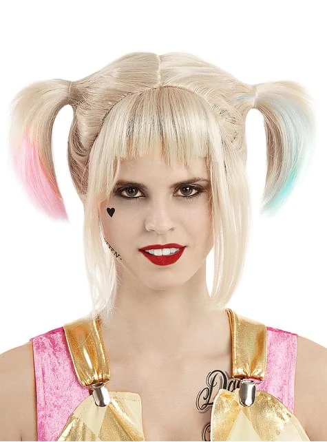 Peluca De Harley Quinn - Birds Of Prey 3 Peluca De Harley Quinn - Birds Of Prey