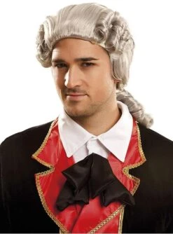 Peluca Barroco Para Hombre
