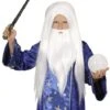 Peluca De Mago Merlín Con Barba Infantil -Funidelia peluca de mago merlin con barba infantil