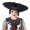 Peluca De Payasa Del Terror Negra -Funidelia peluca de payasa del terror negra