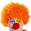 Peluca De Payaso Naranja Para Hombre