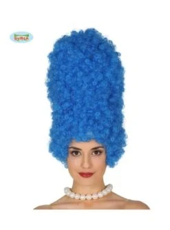 Peluca De Rizos Marge Alta Para Mujer