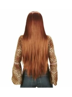 Peluca Extralarga Caoba -Funidelia peluca extralarga caoba 1