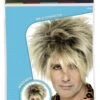 Peluca Ochentera Rubia Para Hombre -Funidelia peluca rubia con reflejos de chico salvaje