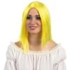 Peluca Rubia Neón Para Mujer -Funidelia peluca rubia neon para mujer