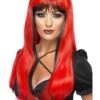 Peluca Seductora Rojo -Funidelia peluca seductora rojo