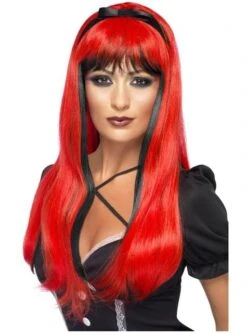 Peluca Seductora Rojo