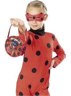Set De Bolso Y Antifaz De Ladybug Para Niña