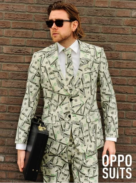 Traje "Cashanova" Billetes - Opposuits 4 Traje "Cashanova" Billetes - Opposuits - Imagen 2