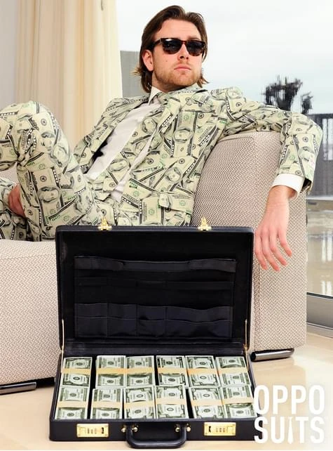 Traje "Cashanova" Billetes - Opposuits 5 Traje "Cashanova" Billetes - Opposuits - Imagen 3