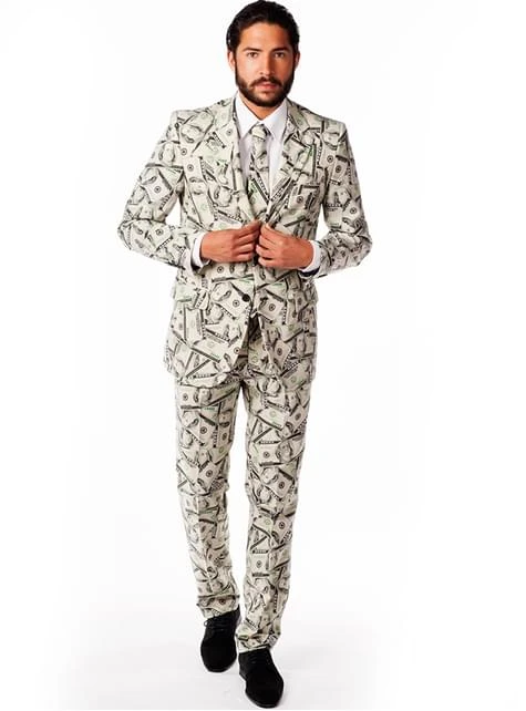 Traje "Cashanova" Billetes - Opposuits 3 Traje "Cashanova" Billetes - Opposuits