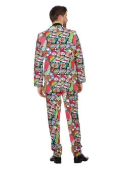 Traje Con Diseño De Pop Art -Funidelia traje de arte pop para hombre 4