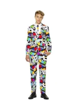 Traje De Carta De Ajuste "Testival" Para Adolescente - Opposuits