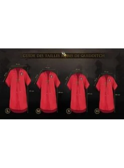 Túnica De Quidditch Gryffindor Infantil (Réplica Oficial Collectors) - Harry Potter -Funidelia tunica de quidditch gryffindor infantil replica oficial collectors harry potter 8