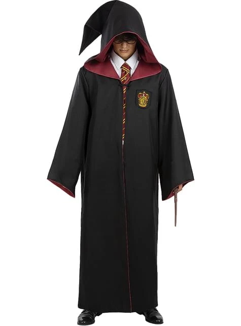Túnica Réplica Harry Potter Gryffindor Para Adulto - Diamond Edition 3 Túnica Réplica Harry Potter Gryffindor Para Adulto - Diamond Edition