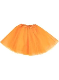 Tutú Naranja Para Mujer