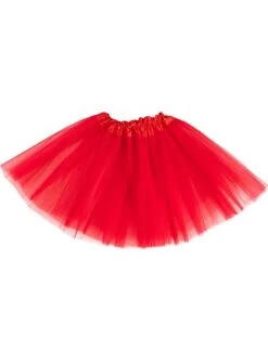 Tutú Rojo Para Niña