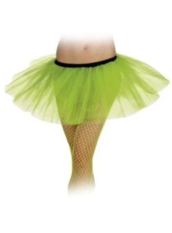 Tutú Verde Neón Para Mujer
