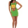 Vestido De Raphael Las Tortugas Ninja Para Mujer