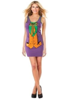 Vestido Disfraz Del Joker DC Comics Para Mujer
