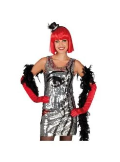 Vestido Plateado Con Rostro De Mujer -Funidelia vestido plateado con rostro de mujer 3